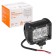 Farah LED two -row Airline, 6 LED, 5D lens, working light, 18W, 98x78x65, 12/24V