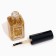 Nail polish jeanmishel, tone 401, sparkle golden, 12 ml
