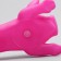 Buzhenina squeal toy for dogs, 13 cm, pink