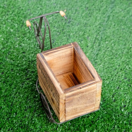 Кашпо-велосипед 23х8х12см-3