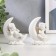 Polystone souvenir "Snowty angel in the month" MIX 7.7x7x3 cm