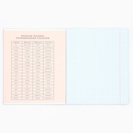 A notebook 48 sheets, A5 on the paper clip Block No. 1 “September 1: Anime Comics. English”-2