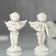 Polystone souvenir "Angel with a bouquet of roses" mix 7.2x4.5x2.8 cm