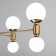 Ceiling Lamp Eurosvet Bubble 30182/8, E27, G9, 8x20W, 1000x760 mm, brass color