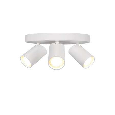 Stitch Mantra Sal, GU10, 3x10W, 128 mm, matte white color