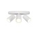 Stitch Mantra Sal, GU10, 3x10W, 128 mm, matte white color