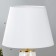 E14 table lamp E14 40W white-gold 24x24x36 cm Risalux