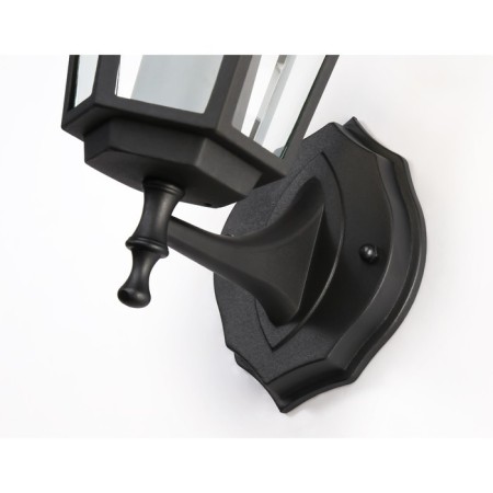 Street wall lamp Ambrella Garden St2010, E27, Black color, transparent-3