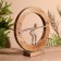 Interior souvenir in the wooden ring "Moment" 30x8x33 cm