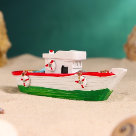 Souvenir ship "Fisherman" 10cm-8