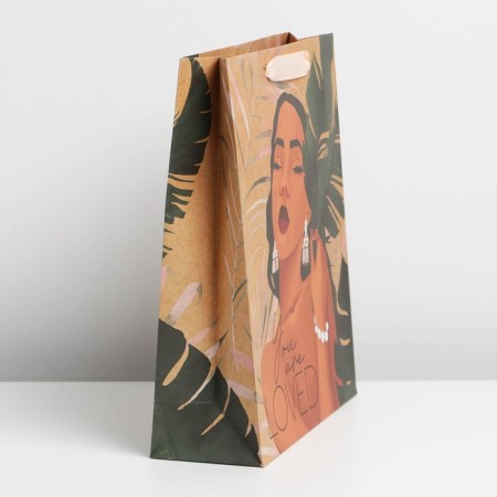 Package Gift Crafts Vertical, Packaging, "Bohemia", M 26 x 30 x 9 cm-1