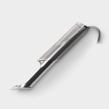 Sieve for tea Grom, 14.5 cm, chrome color-2