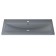 Sink uperwood Foster Quartz 100 cm, quartz, gray matte, concrete