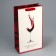 Gift package for two bottles, packaging, "enjoy", 35 x 20 x 9 cm