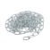 Crime -beam tundra chain Krep, Din766, diameter 4 mm, welded, galvanized, 3 m