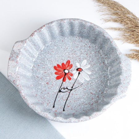 Baking capacity "Wave Round" 2l / 25x8.5cm, duet-1