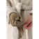 Gloves are female, dimensionless, without insulation, beige color