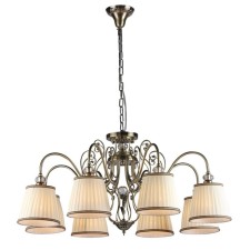 Люстра Maytoni ARM420-08-R, 8хE14, 40Вт, 81х81х93 см, цвет бронза антик