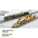 Designer of the railway "Military train", works from batteries, 1174 details