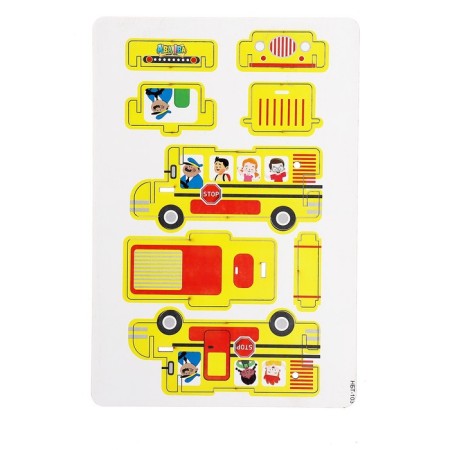 3D puzzle designer "Bus"-2