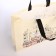 Bag without fastening, beige color
