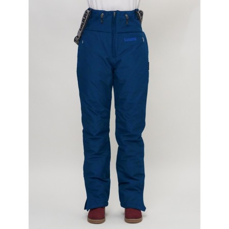Ski-loving pants, size 42, dark blue color-4