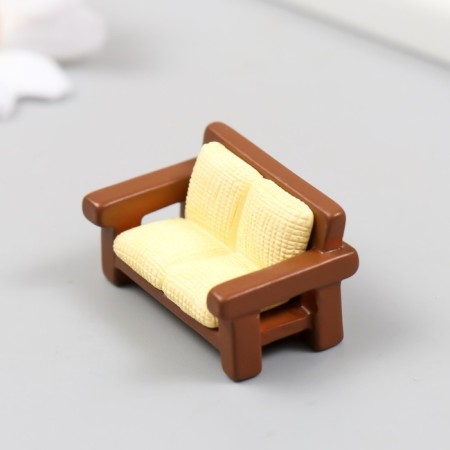 Decor for the creativity of Polystone "Sofa" 4x2.5 cm-1