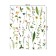 The tablecloth "Rare flowers", rectangular, Saten, size 120x145 cm