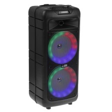 Portable karaoke system B52 Party Box, 40 W, FM, AUX, USB, BT, 4500 mAh, subv., Black