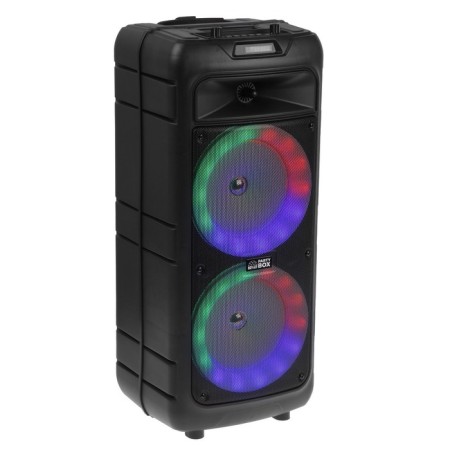 Portable karaoke system B52 Party Box, 40 W, FM, AUX, USB, BT, 4500 mAh, subv., Black