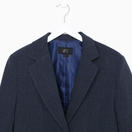 Women's jacket with side cuts MIST Size 52-54, blue color-7
