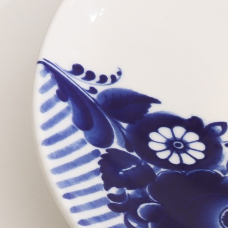 Plate "Romance Bouquet", D-270mm, Neo Gzhel-2