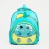 Baby backpack on lightning, 3 outer pockets, turquoise color