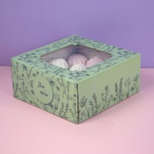 Self -charged box, with a window, 
