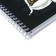 Notebook of 48 sheets in the cage on the crest "sneakers", cover shaking cardboard, UV-keys, mix