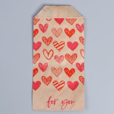Envelope for sweets for you, 8 x 16 cm