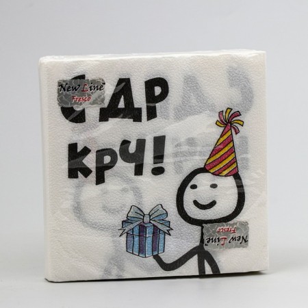 Paper Nevtes New Line Fresco 33*33 2sl "with DR CRC" 20 pcs-3