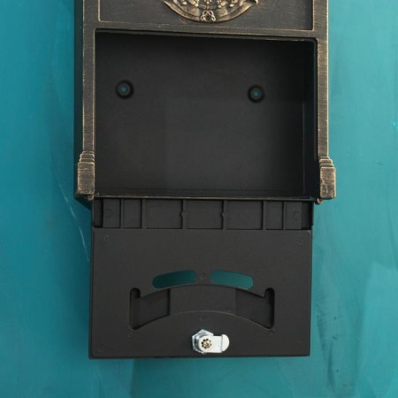 Mail box No. 4010V, old bronze-3