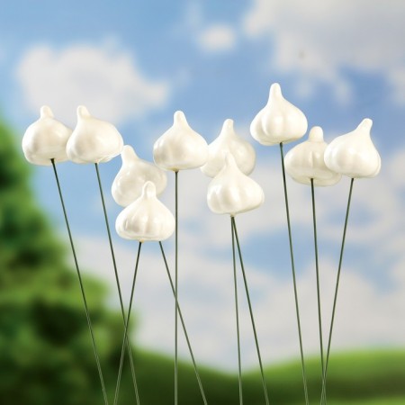 Set of plugs "Garlic" 10pcs, 3cm, length 25cm-2