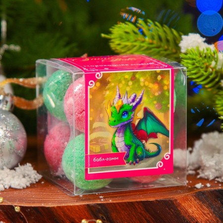 Set of bombs for baths Snow Balls "New Year's magic", 160 g