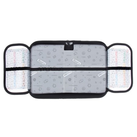 Penal 1 section, 130 x 210 x 40 mm, 2 folding strips, fabric, calligrata top, Content "Extreme"-5