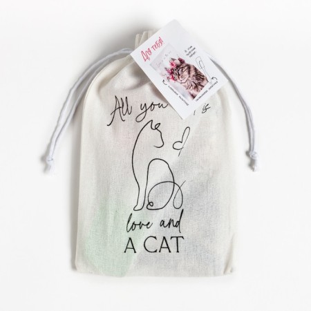 Gift Ethel Flower Cat: a towel 40x73 cm, shoulder blade-6