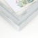 Photo frame plastic in 4 photos "simplicity" with clothespins, gray 40x30 cm
