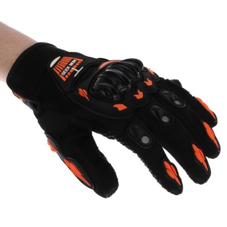 Motorcycle gloves with protective inserts, Seek Win, size L-2