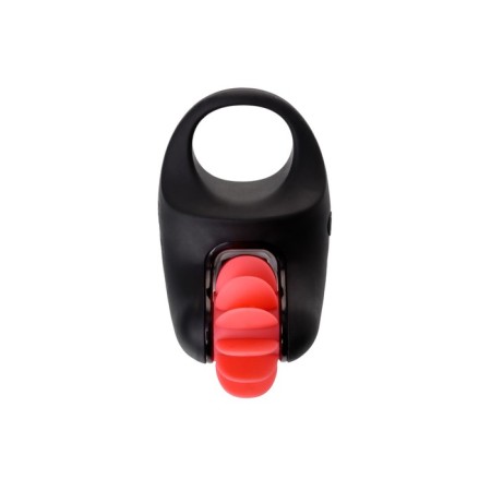 Vibrooko Erotist, silicone, black, 8.5 cm-1