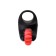 Vibrooko Erotist, silicone, black, 8.5 cm
