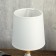 Table lamp 320613/1 E14 40W white 16x16x35 cm Risalux