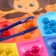 Developing sorter for children "Funny beads", 8 colors, Cheburashka