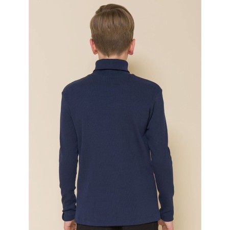 Turtleneck for a boy Pelican, height 164 cm, dark blue color-2