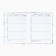 School diary for grade 1-11, in an integrated cover, 40 l. "Marble gray"